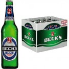 Beck's BLUE Alkoholfrei 20x0,5l Kasten Glas 
